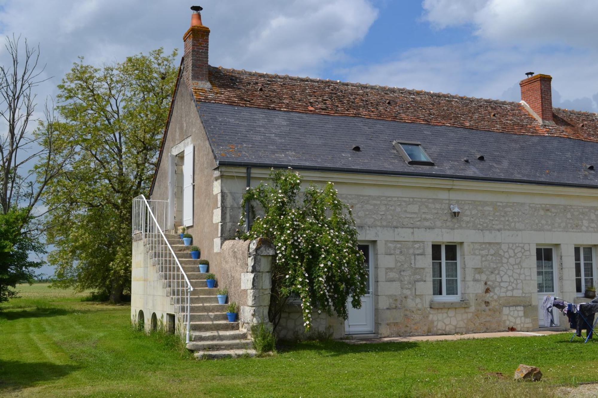 Escale A Villeperdue Chambre Neringa Saint-Épain 외부 사진